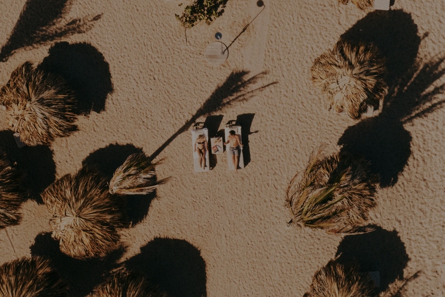Outdoor Setup at Dusk