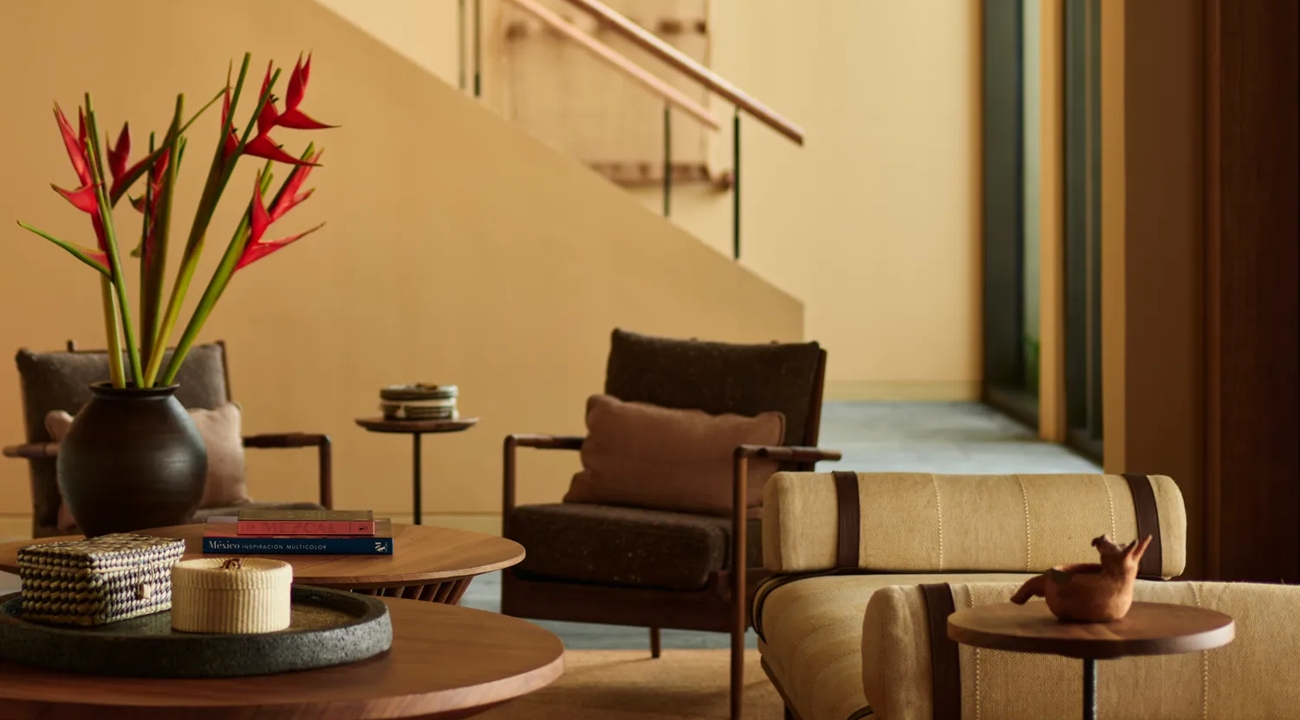 Panoramic Sunset Oceanfront Suite Living Area Interior
