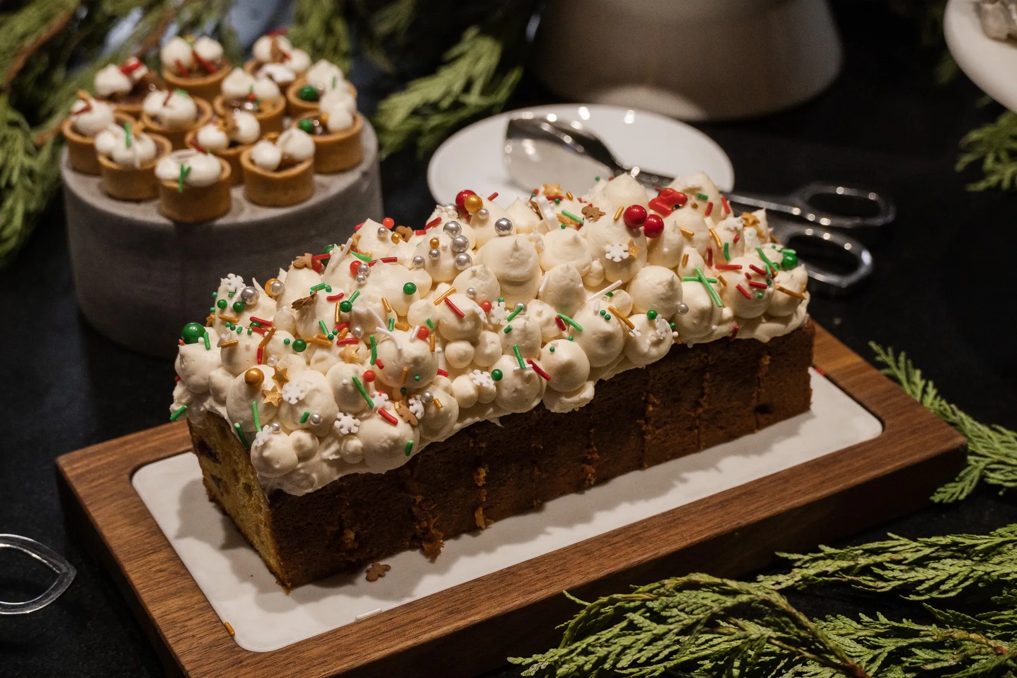 Santa Brunch buche de noel
