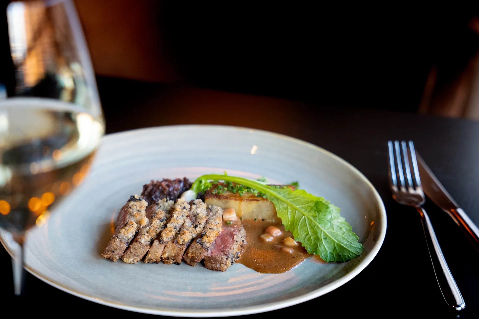 New Years Eve dish at CUT DC