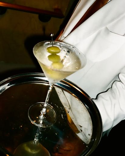Martini at Bemelmans Bar