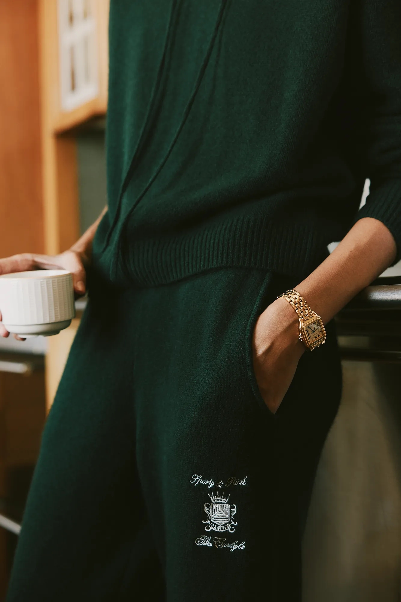 Olivia Von Halle collection with The Carlyle and pictured in Bemelmans Bar