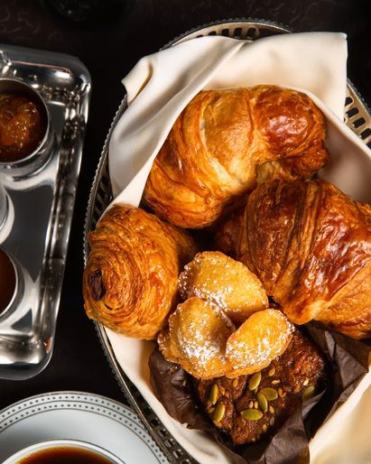 Brunch at Dowling's with pastries 
