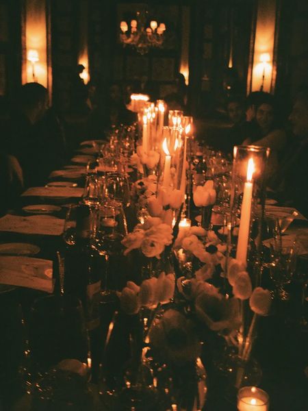 A candlelit dinner at Dowling's 