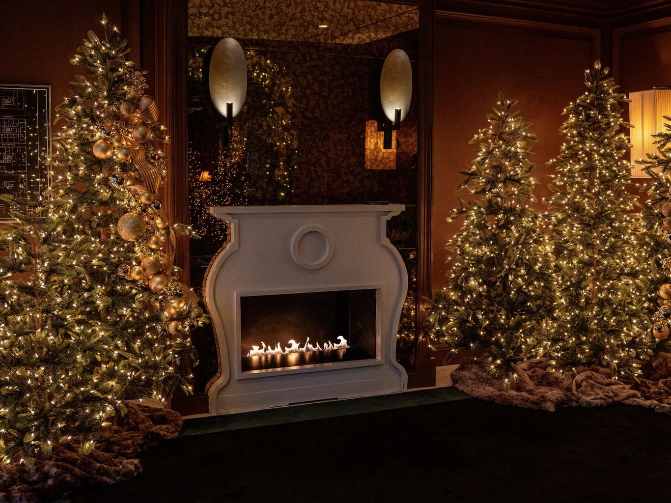 Rosewood Washington, D.C. Lobby during holidays