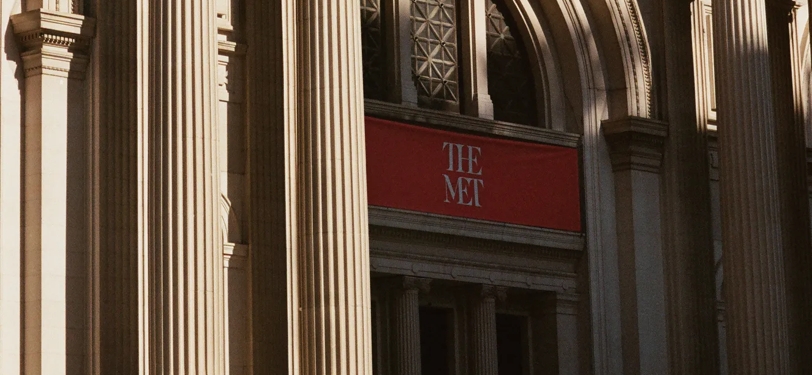 Exterior of the Met in New York City