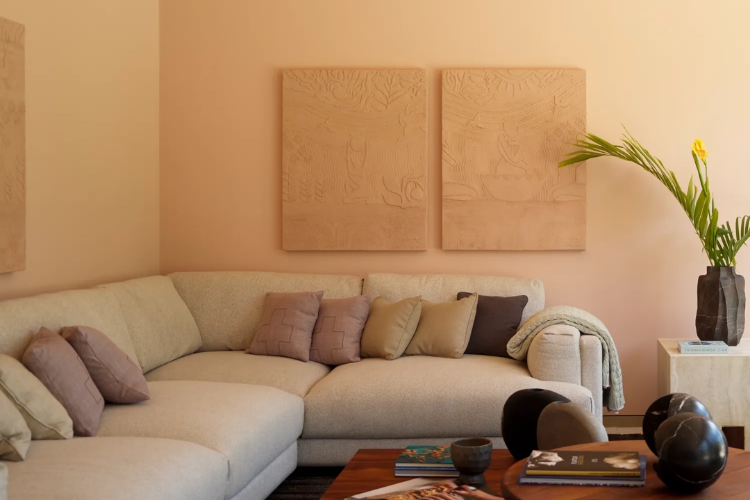 Asaya Spa Social House with Maryan Vare Relief Art in Canvas