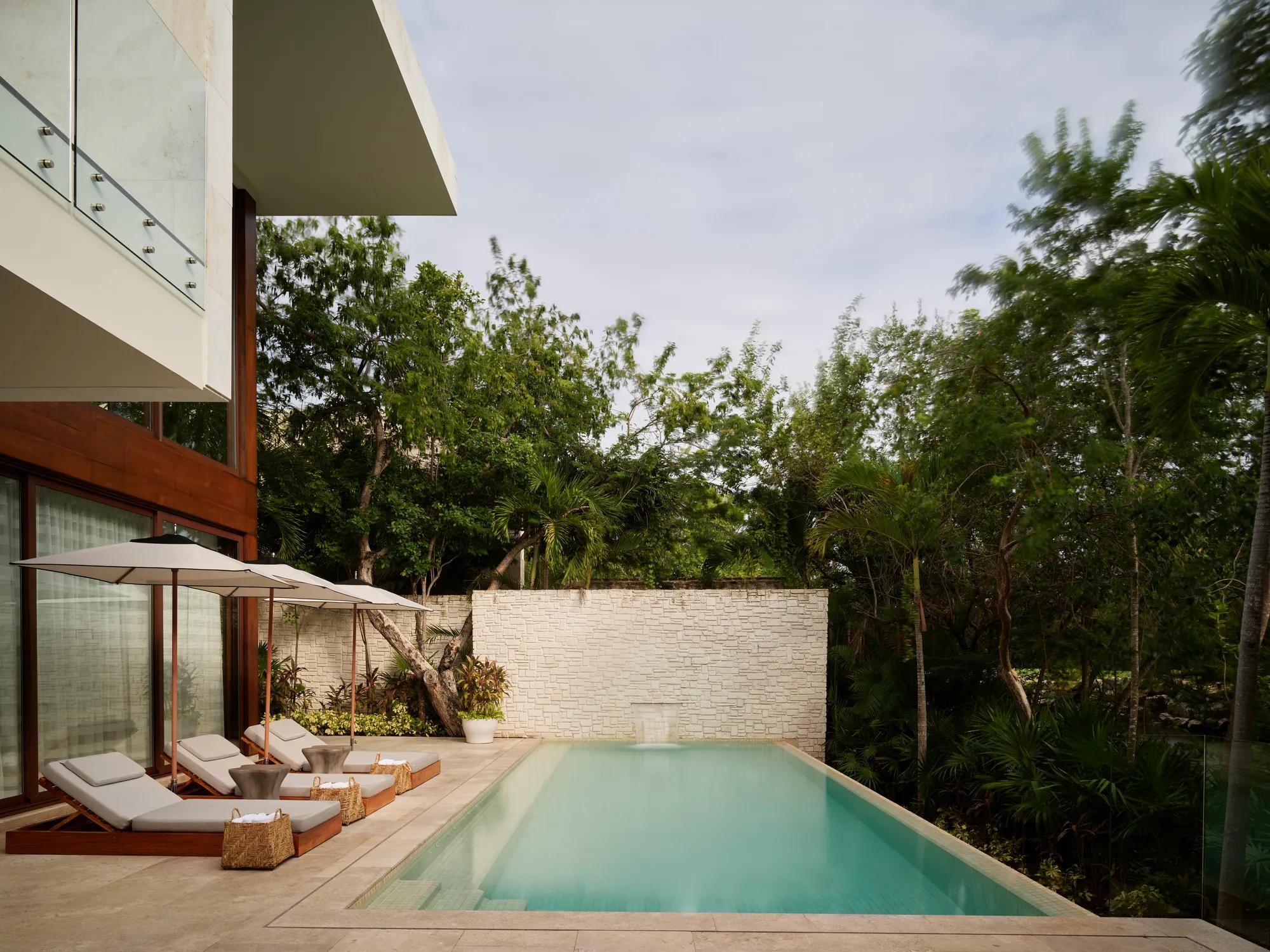 three bedroom cenote villa