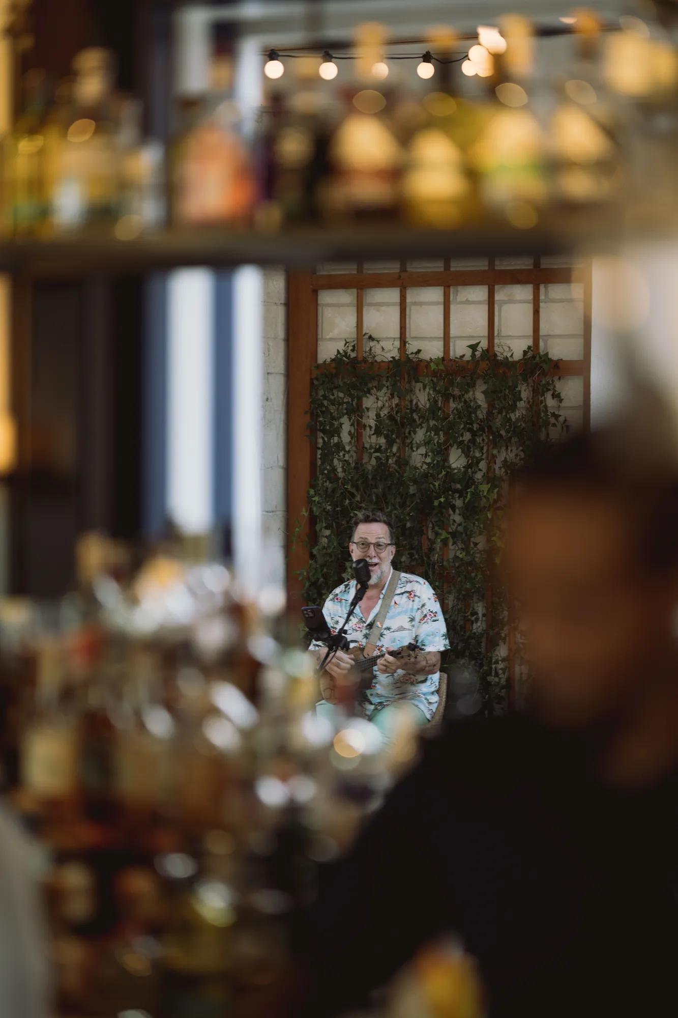 Mike Hind Performing