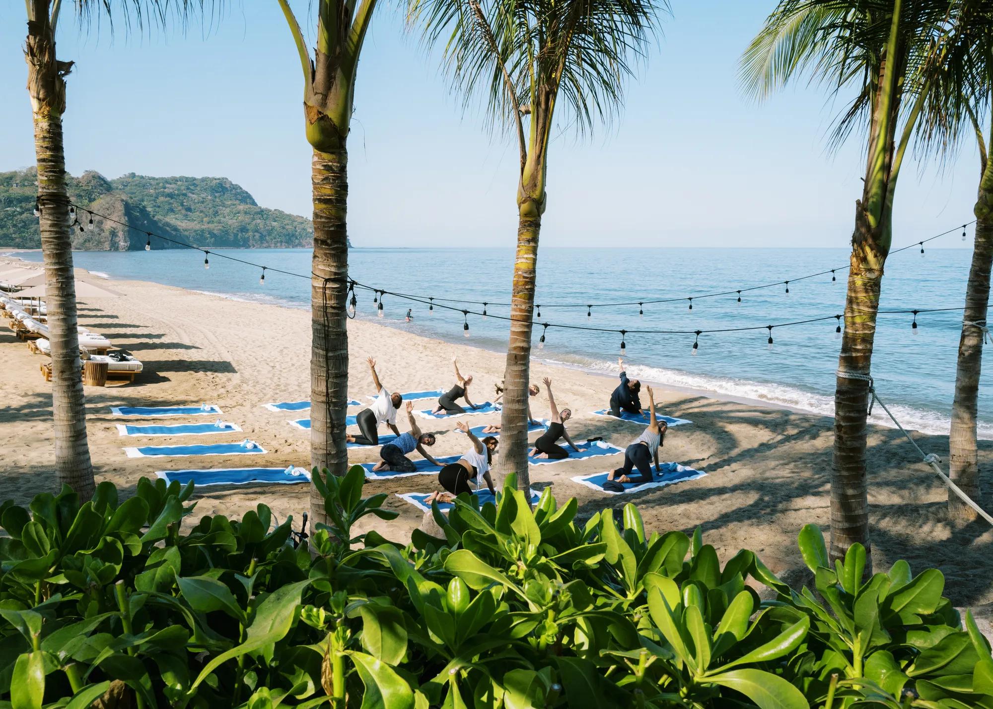Beachfront Yoga