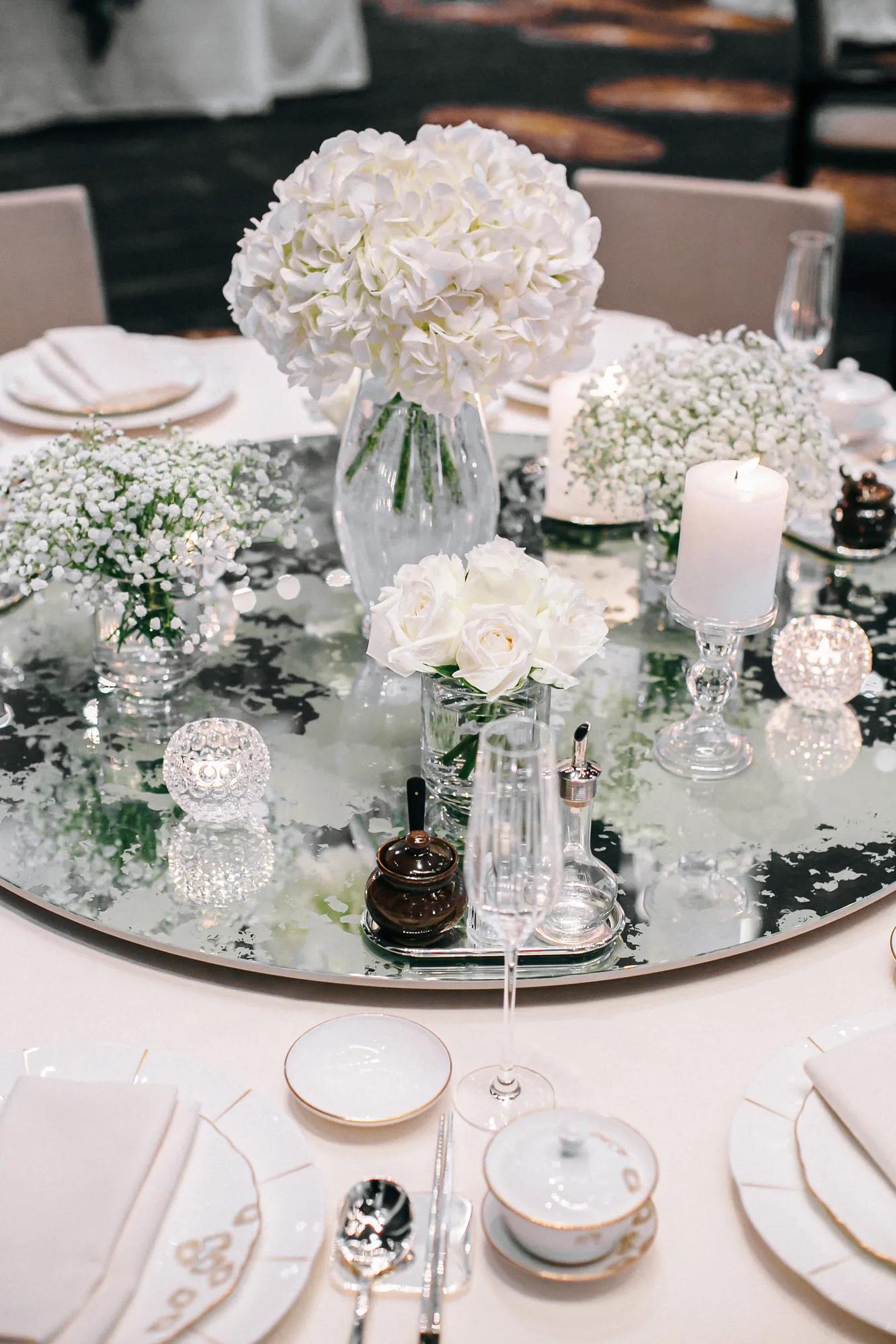 Rosewood Bangkok Wedding Table