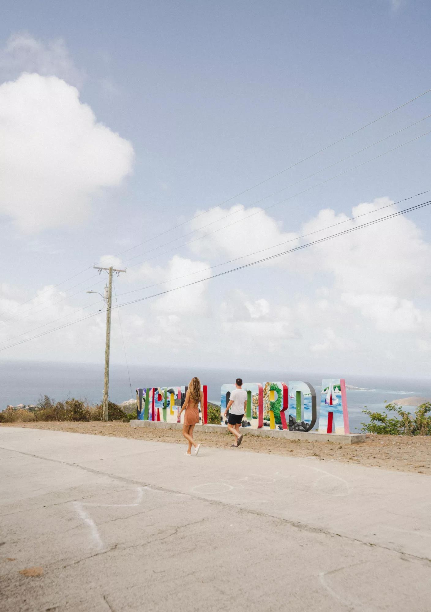 Virgin Gorda sign