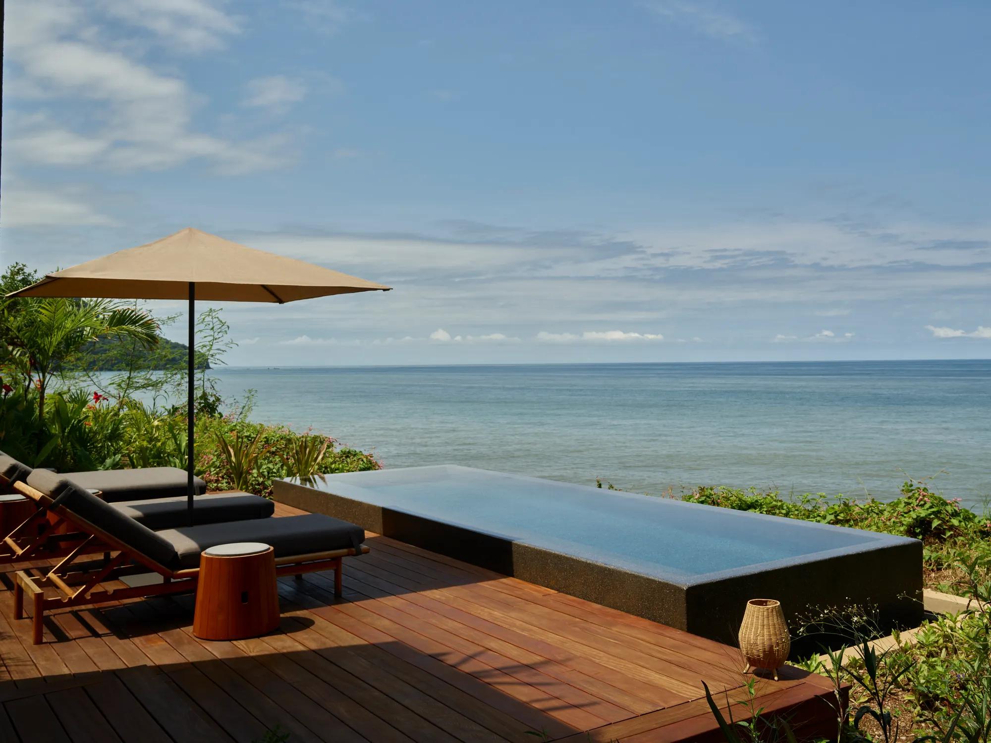 Panoramic Sunset Oceanfront Suite Terrace Pool Ocean View