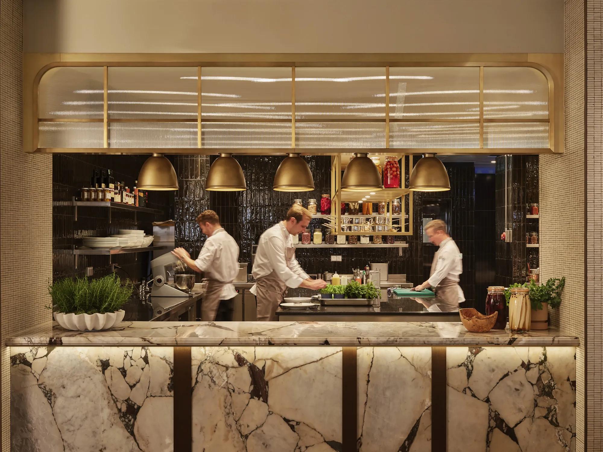 Brasserie Cuvillies Kitchen Davide Lovatti