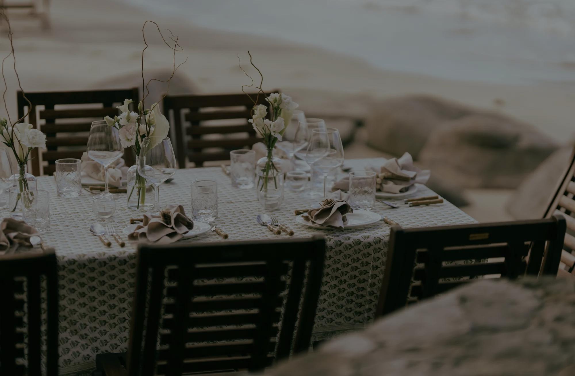 Wedding Table Setting