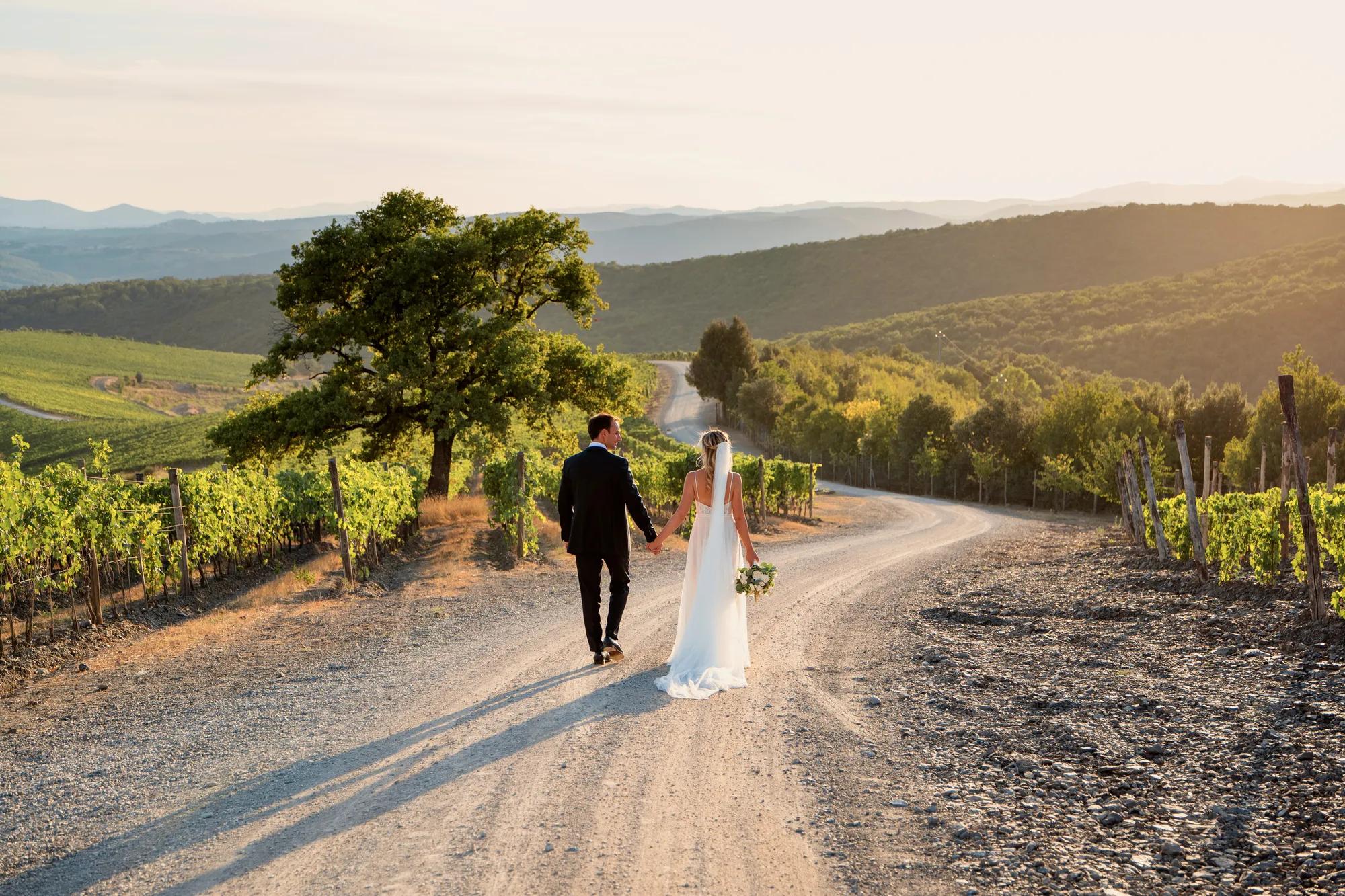 Capanna vineyard wedding