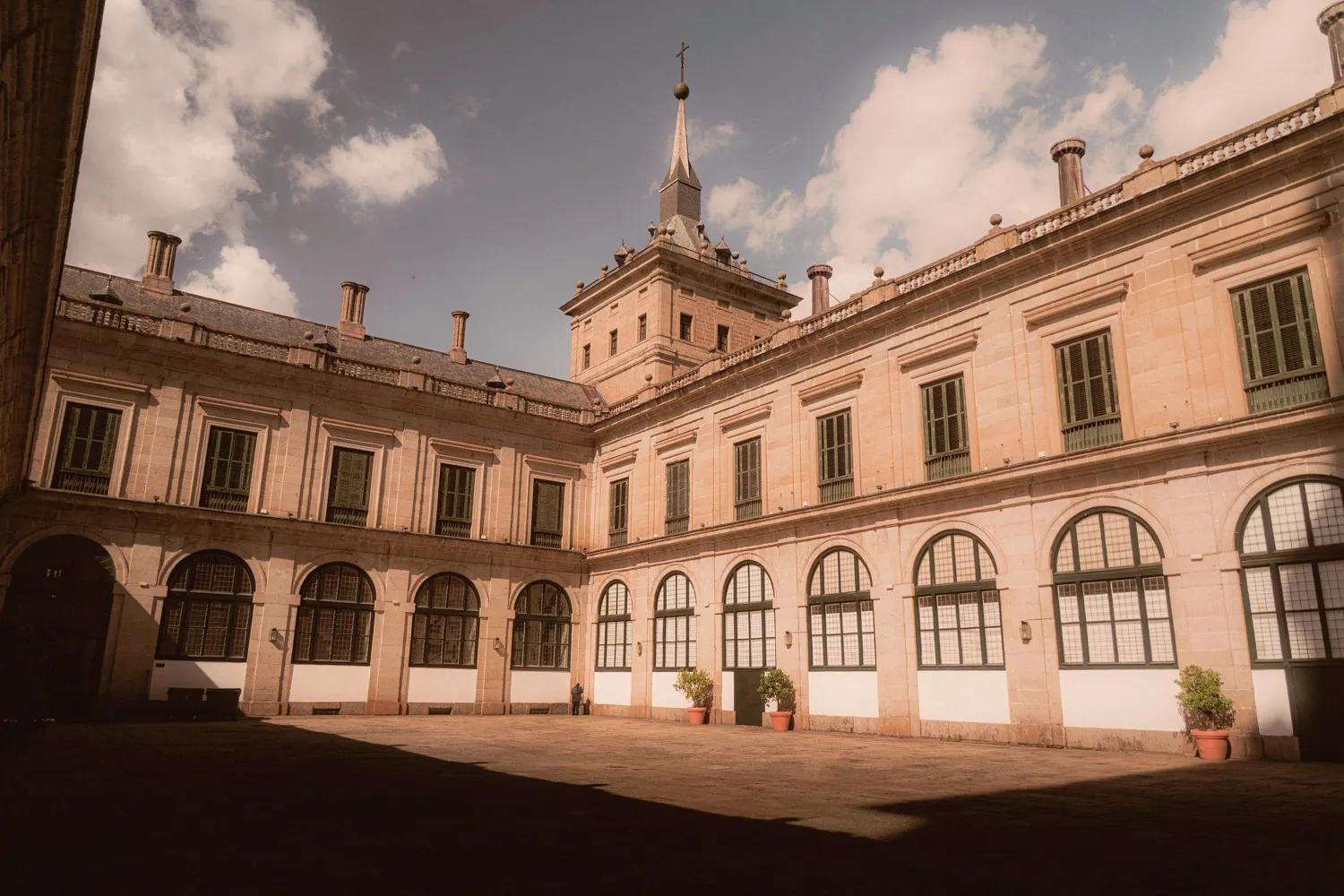 El Escorial cultural Heritage patio