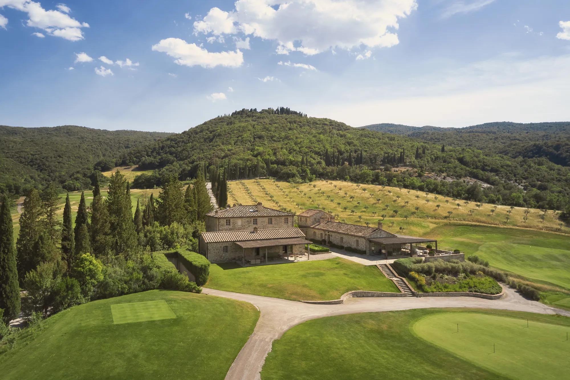 Clubhouse drone view