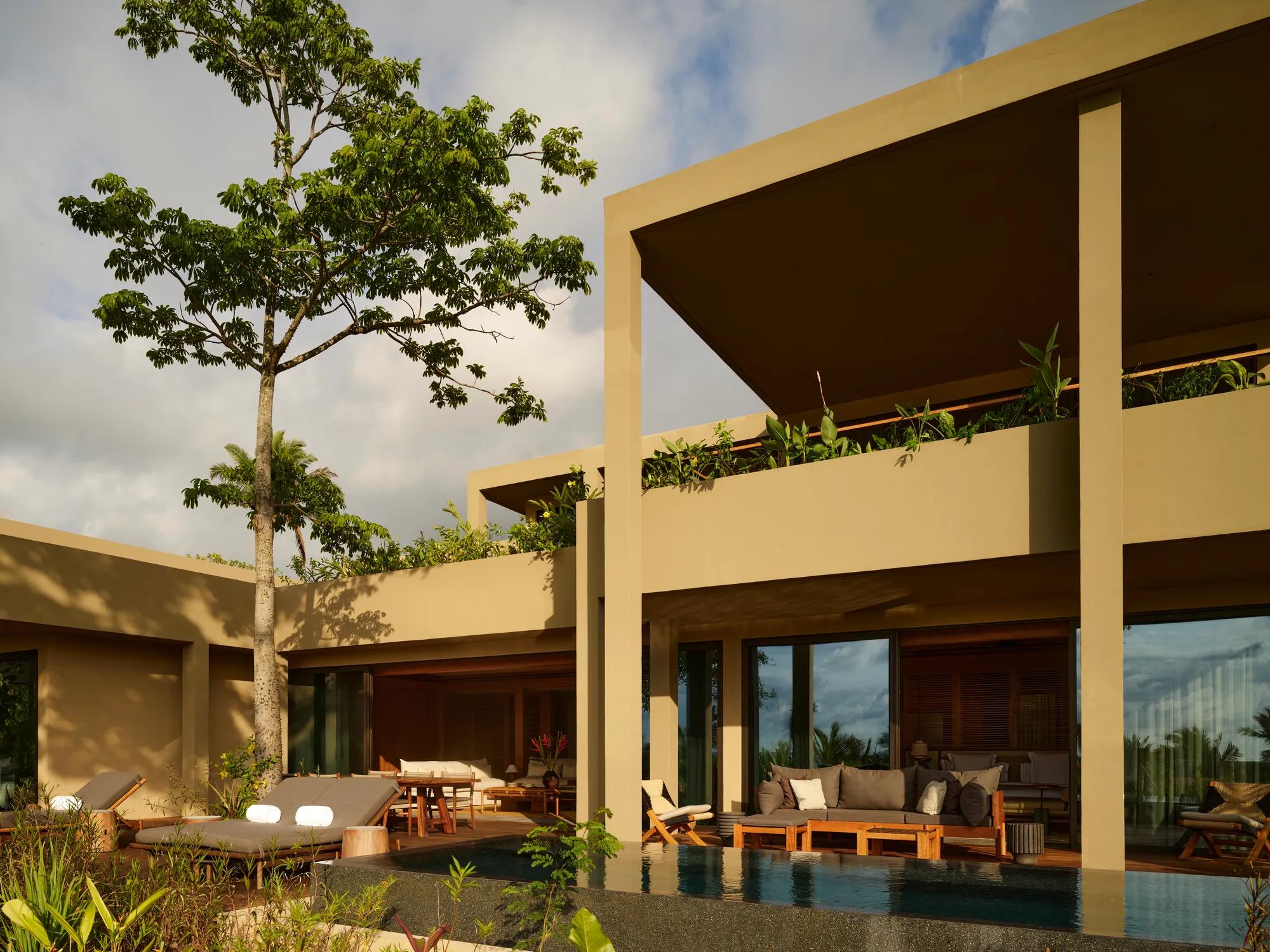 Poolside Villa Exterior Pool