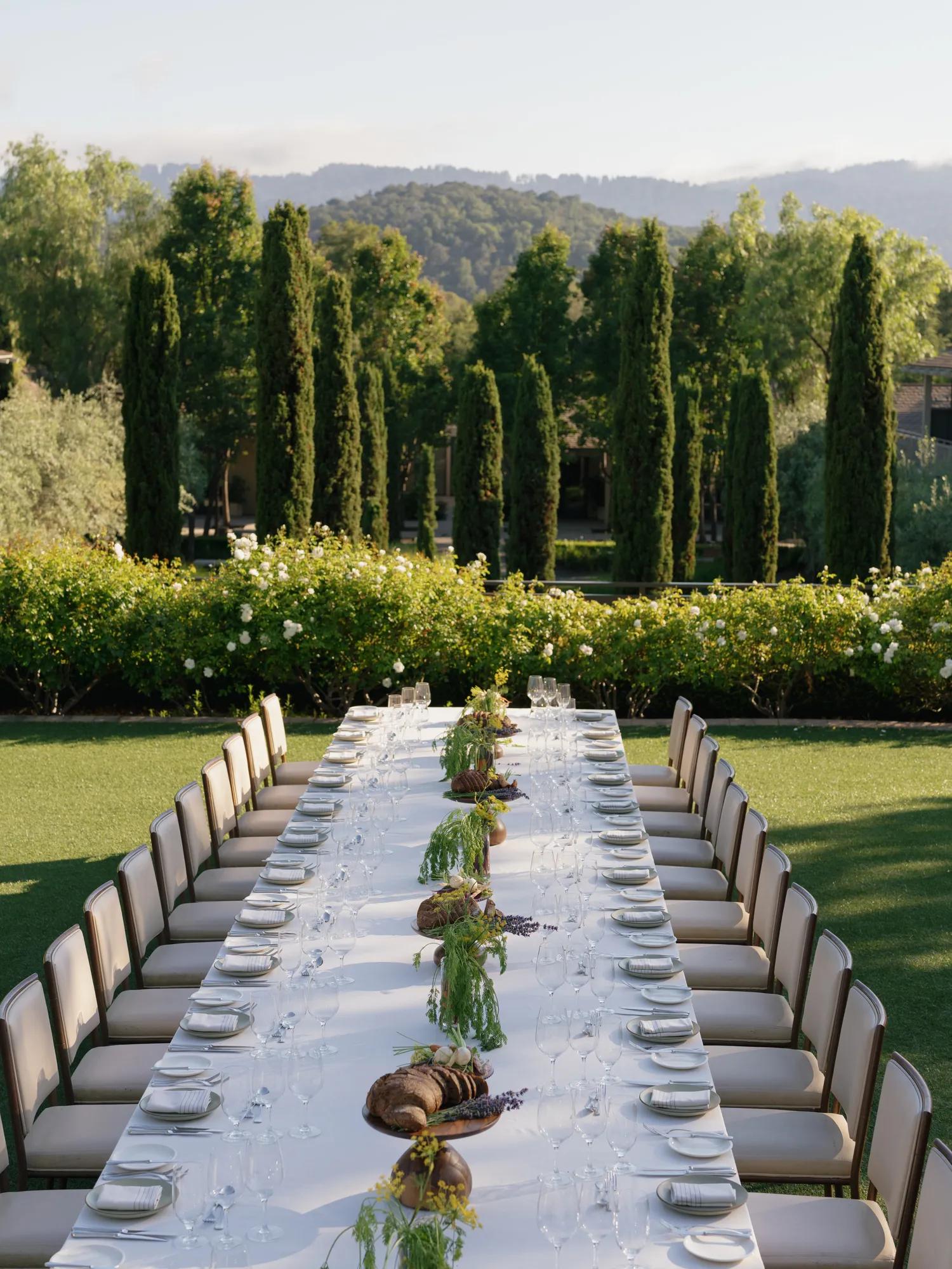 Farm dinner series at rosewood sand hill