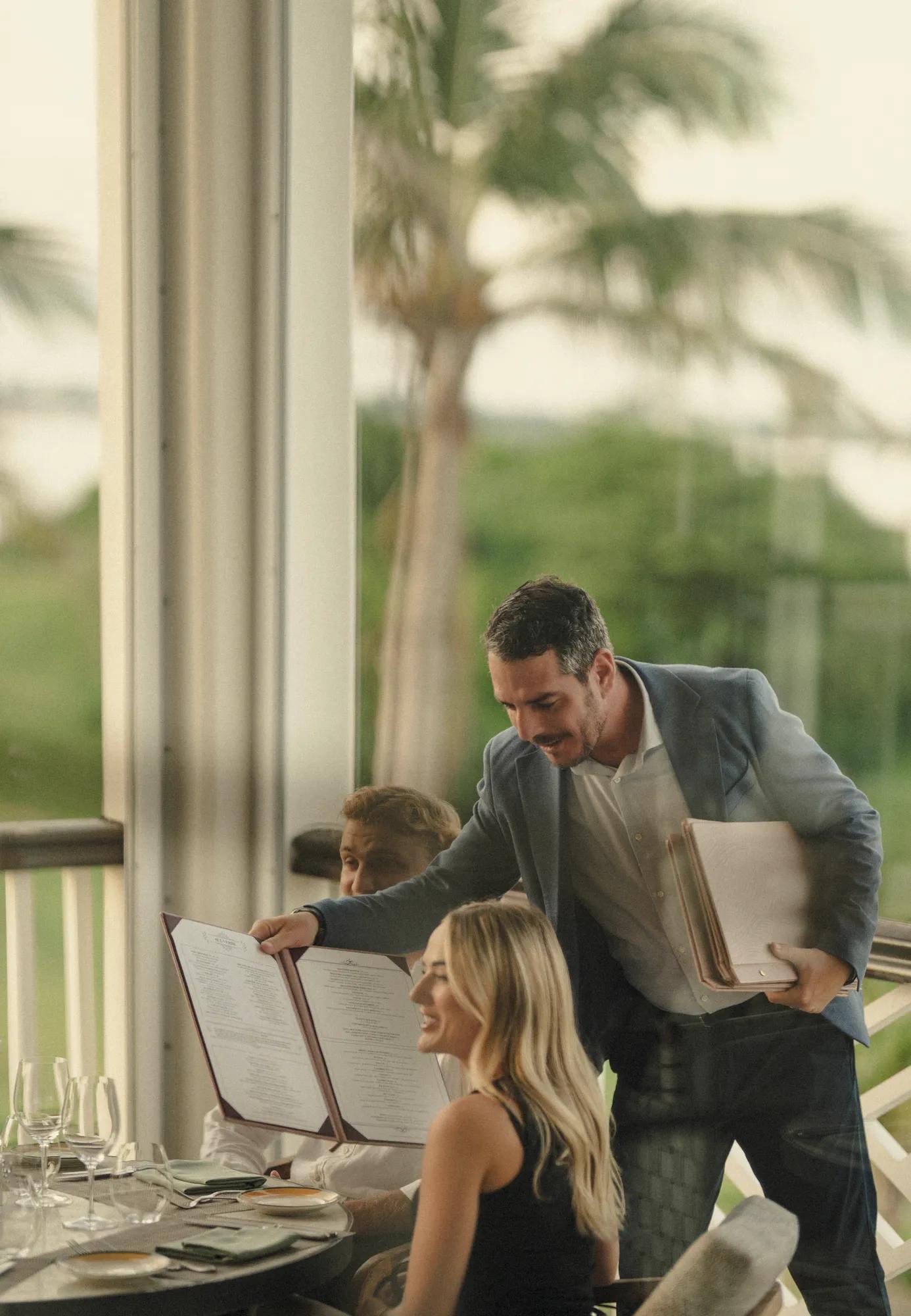 Sul Verde outside dining