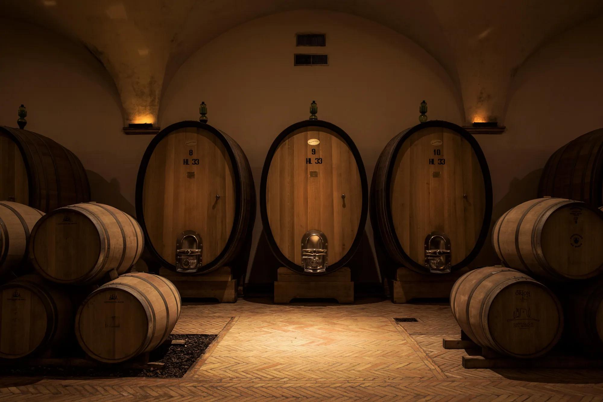 Castiglion del Bosco wine cellar