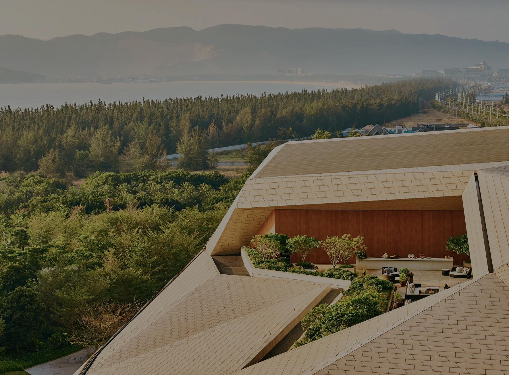 The Pavilion Terrace Birdview