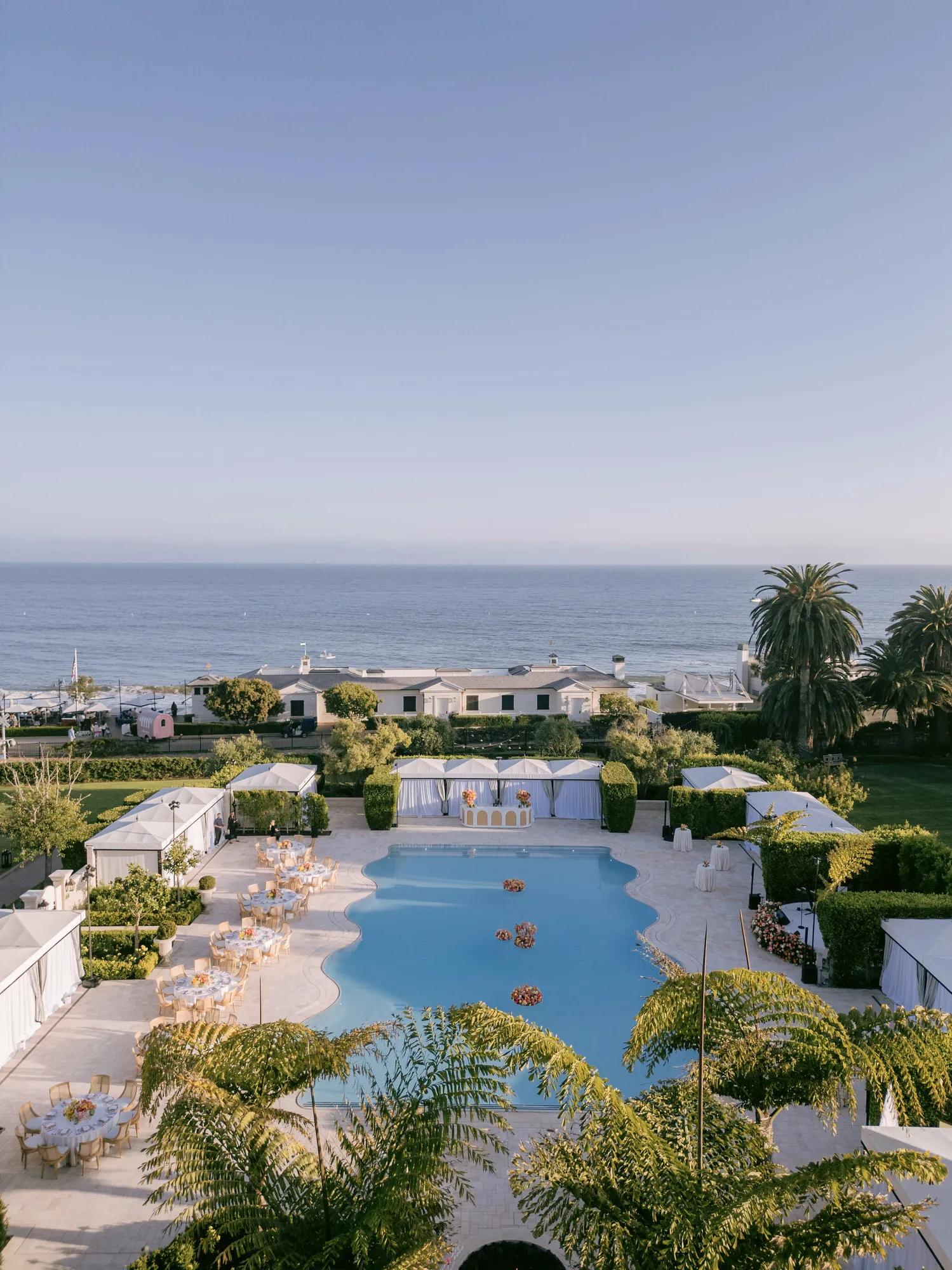 Adult Pool with Event Setup