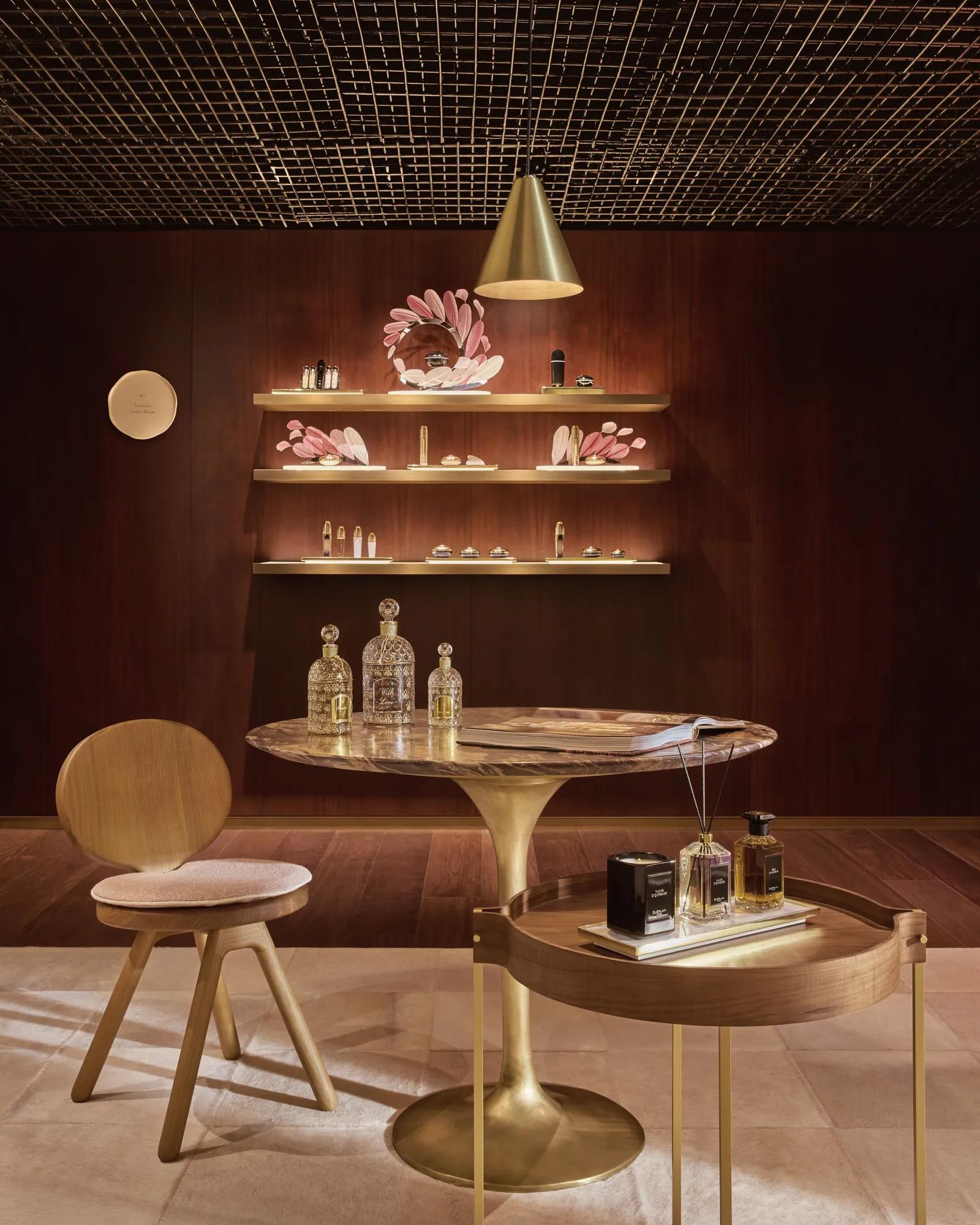 An image of the sauna waiting room at the Asaya Spa in Rosewood São Paulo.