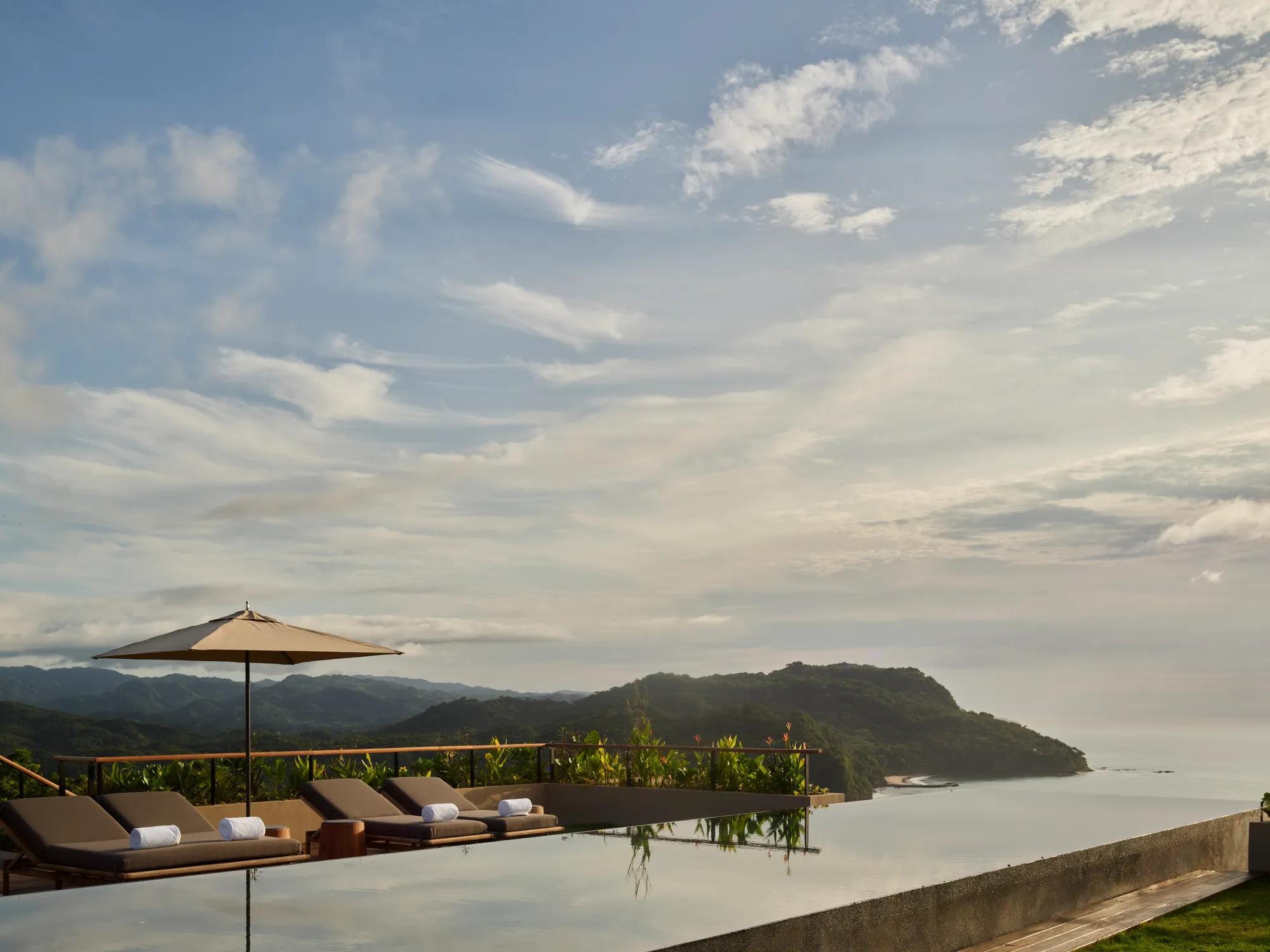 Villa Cora Mountain Villa Terrace Pool