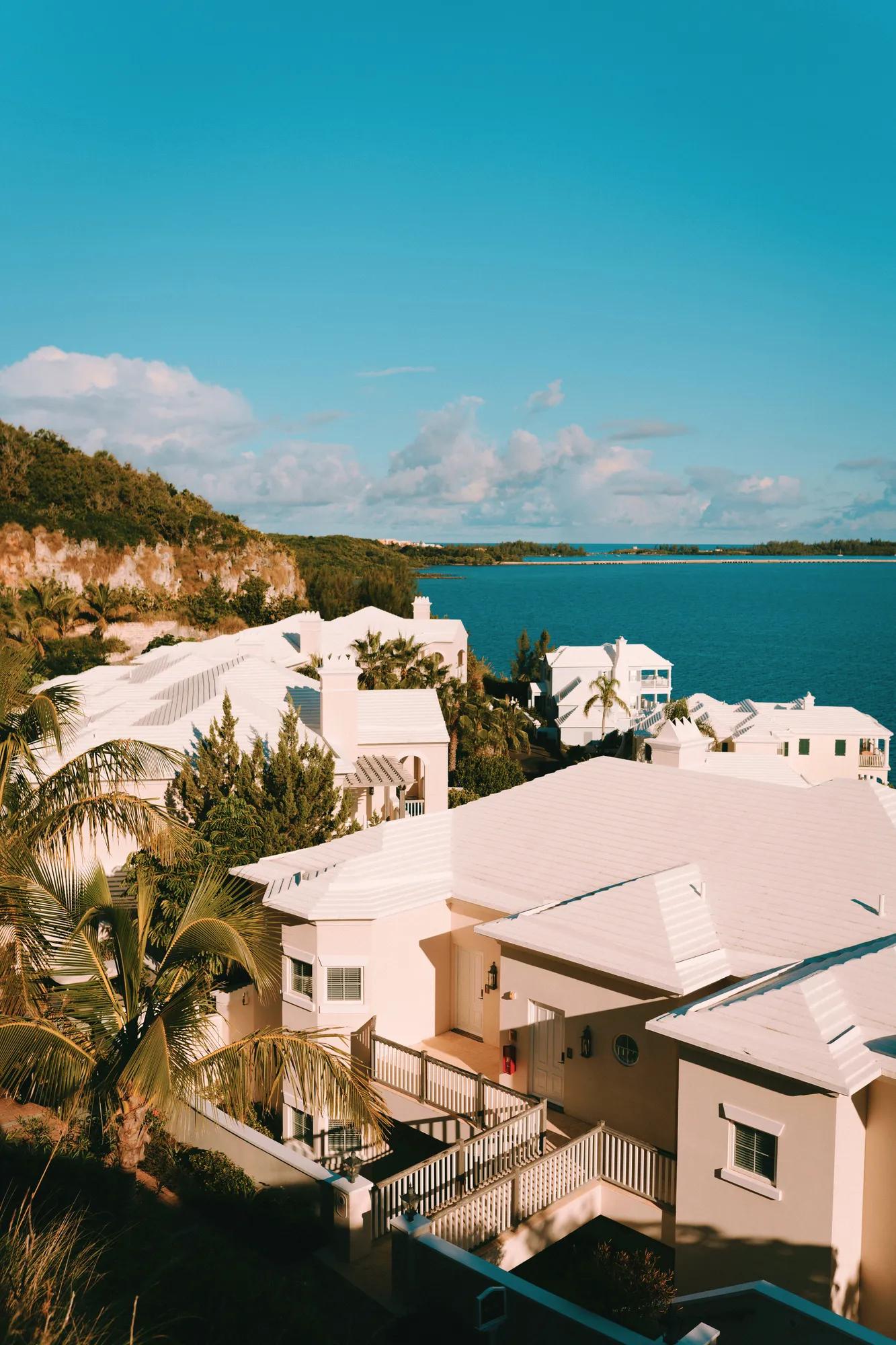 Aerial view of Rosewood Bermuda